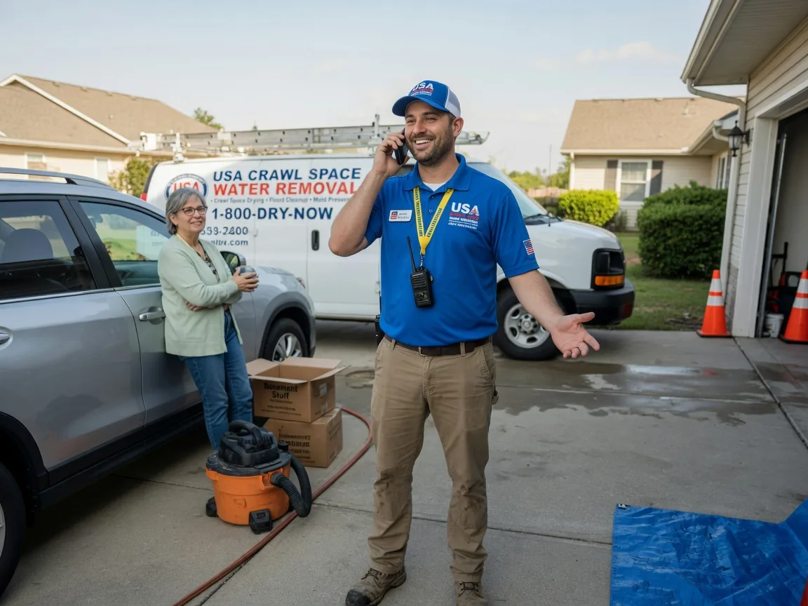 Crawl Space Water Removal Todd, NC FAQs